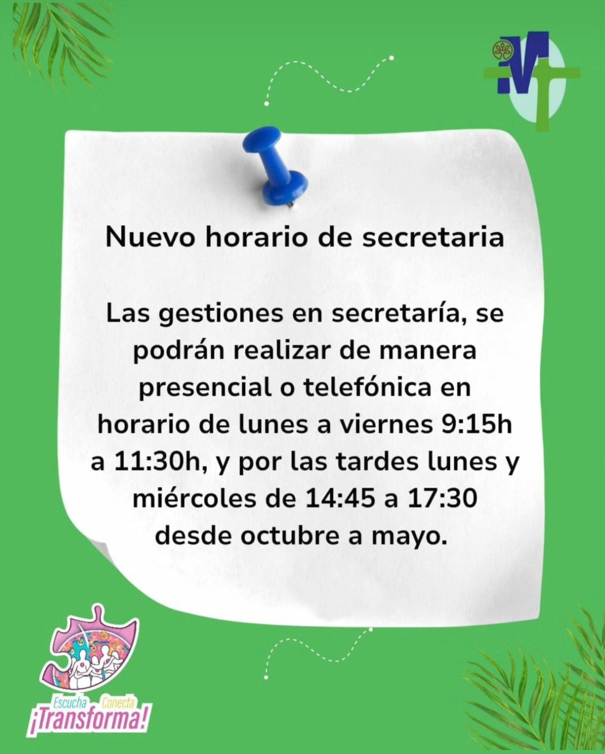 003 secretaria horario secretaria