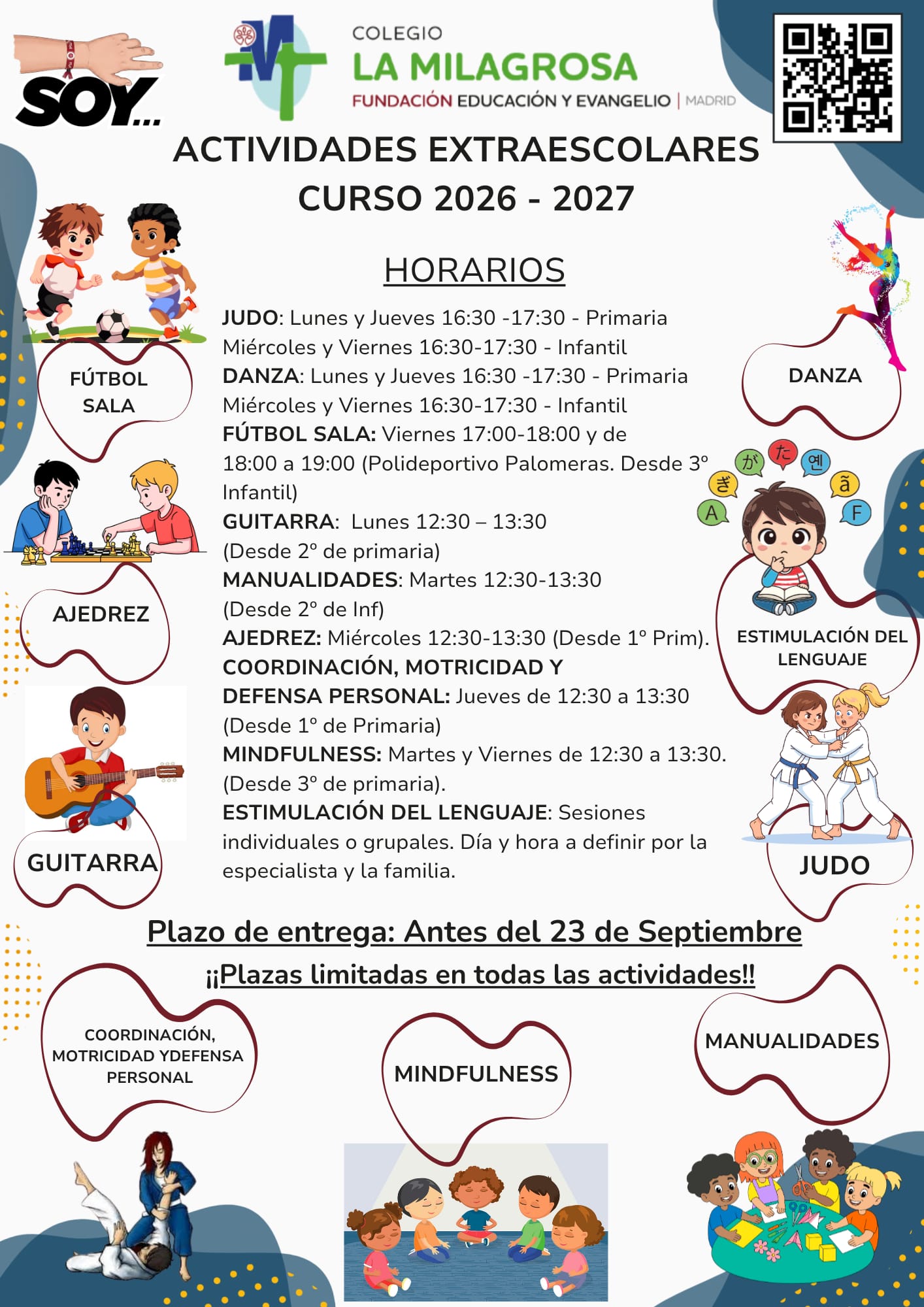 Actividades Extraescolares curso 26-27