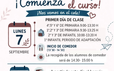 ¡Bienvenidos al curso 2026/27!